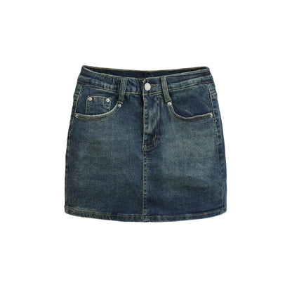 Mini-jupe en jean