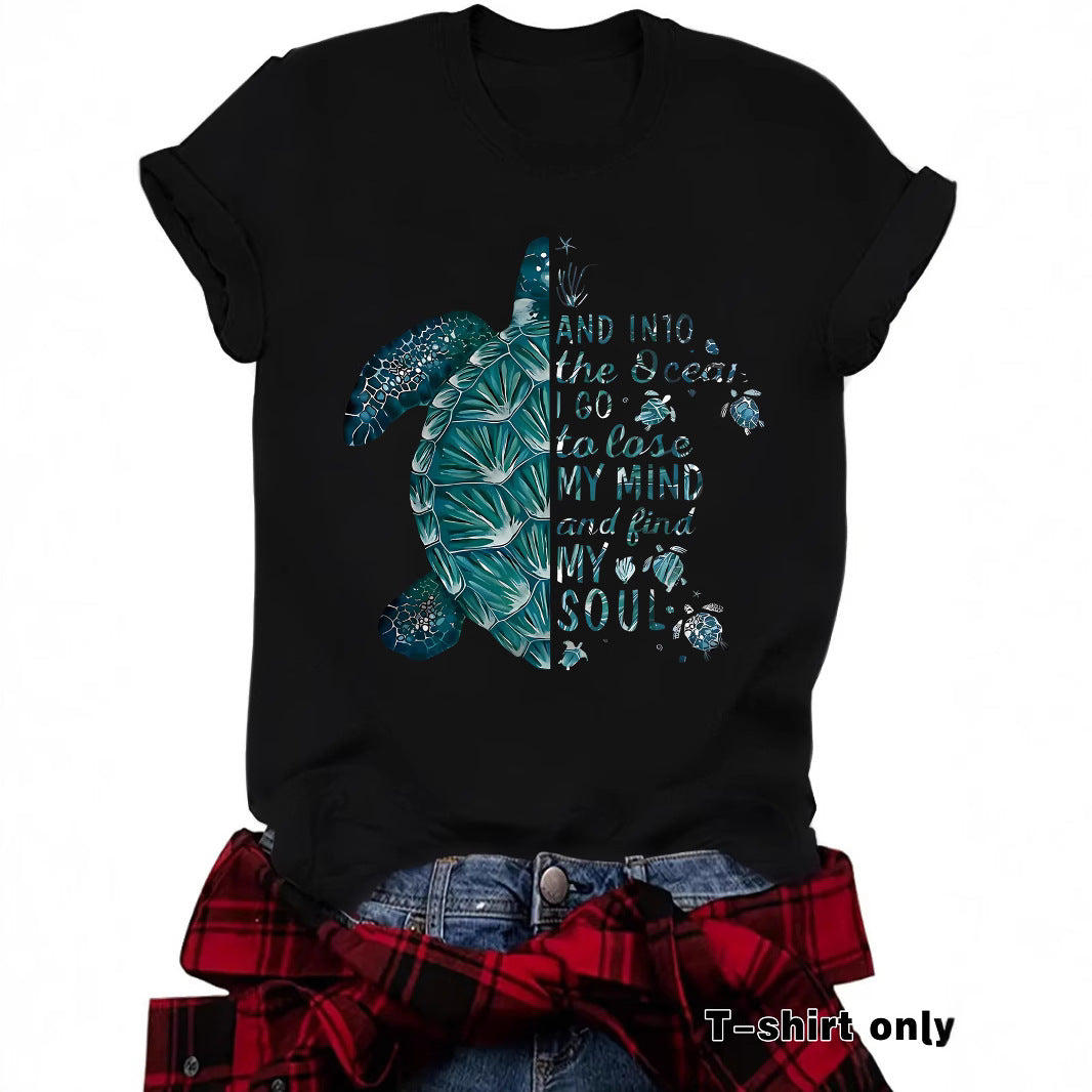 Camiseta con estampado animal