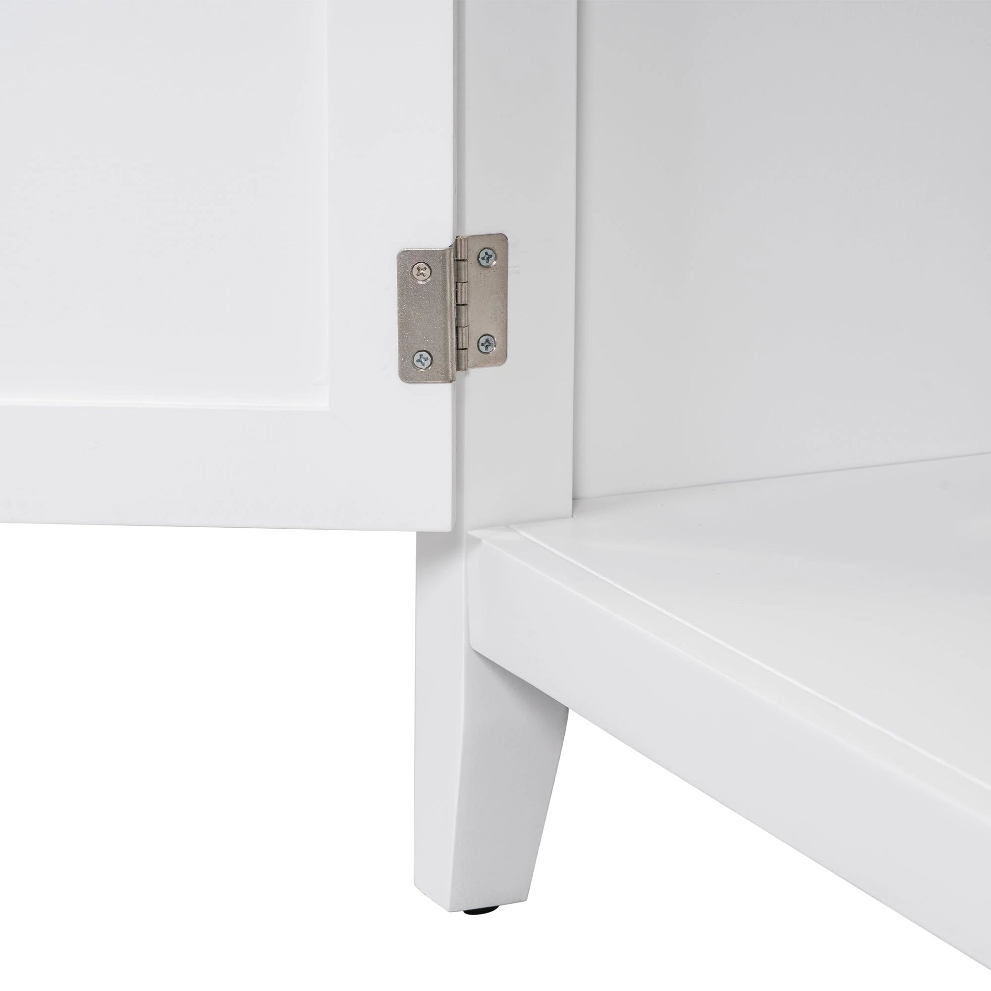 30" Bathroom Vanity with Sink Top, Bathroom Vanity Cabinet with Door and Two Drawers, Solid Wood Frame, One Package, White by eprolo