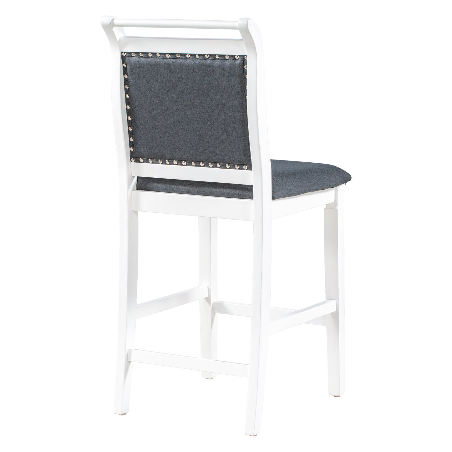 Ensemble de salle à manger 3 pièces en bois à hauteur de comptoir avec rallonge pliable