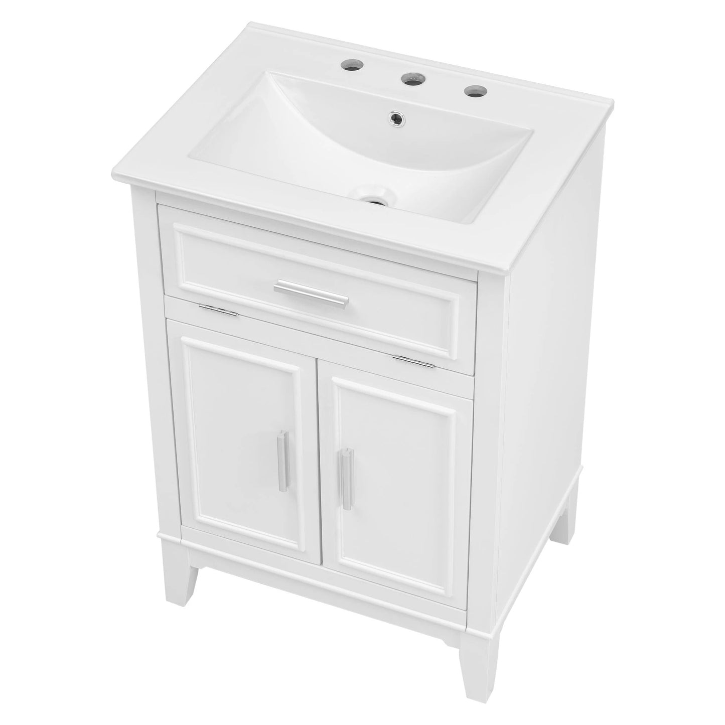 24" Bathroom Vanity with Sink by eprolo