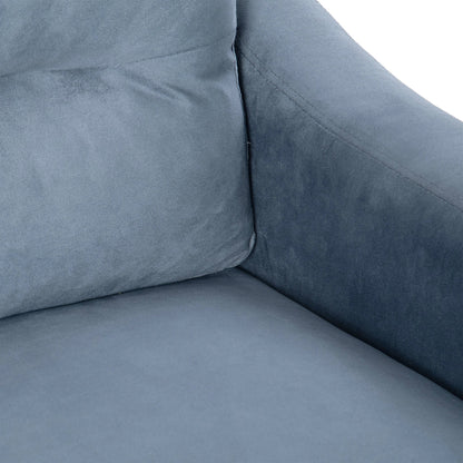 Gray Couch Comfortable Sectional Couches and Sofas for Living Room Office Small Space Chenille by eprolo