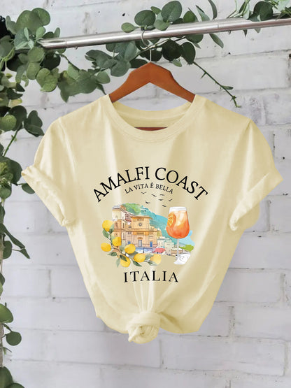 T-shirt imprimé à motifs