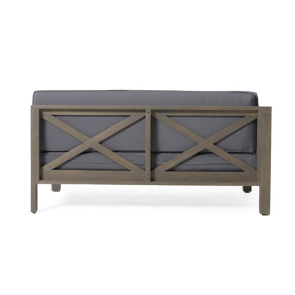 ENSEMBLE DE BANQUETTE D'ANGLE GAUCHE-DROITE BRAVA X-BACK