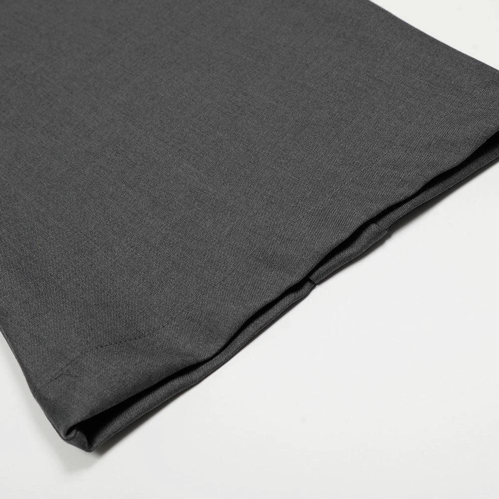 Solid Color Loose Curved Knife Pants by eprolo