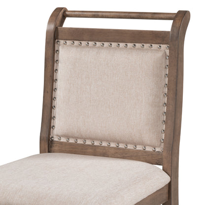 Ensemble de salle à manger 3 pièces en bois à hauteur de comptoir avec rallonge pliable