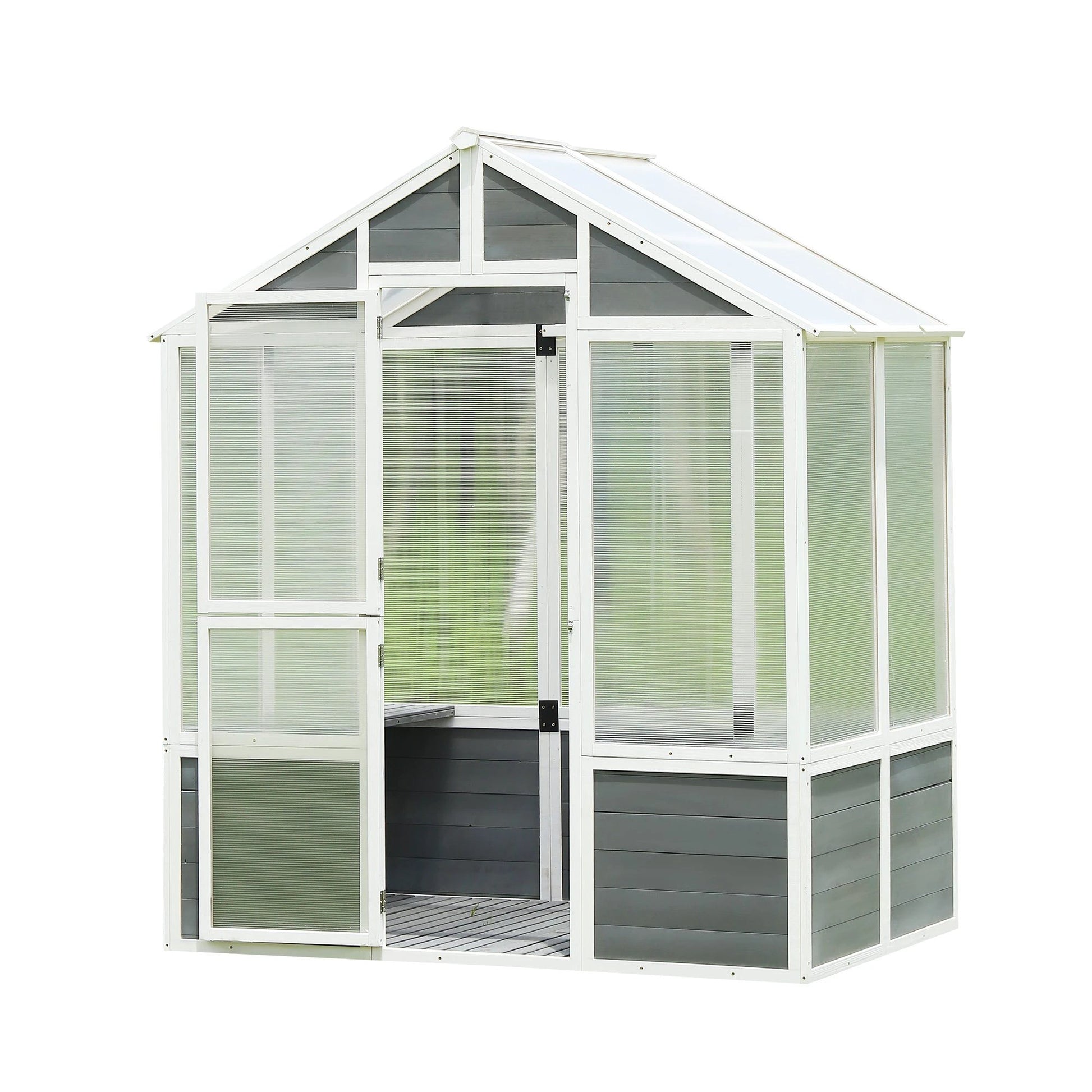 76''x48''x86'' Polycarbonate Greenhouse by eprolo