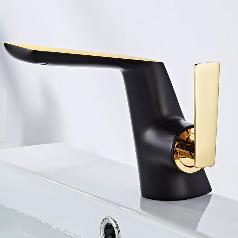 All copper bathroom hot and cold faucets creative washbasin under the sink by eprolo