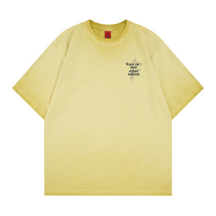 Wings printed short sleeved T-shirt