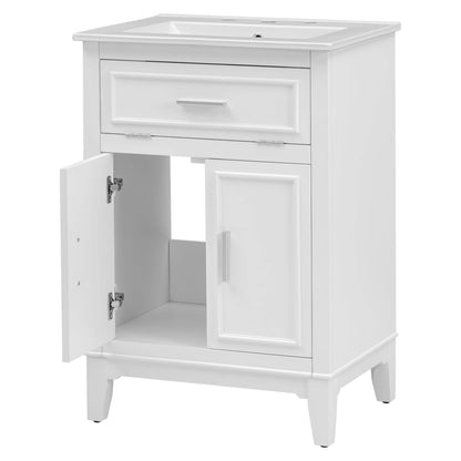 24" Bathroom Vanity with Sink by eprolo