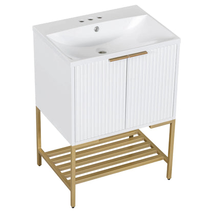 24" Bathroom Vanity with Sink by eprolo