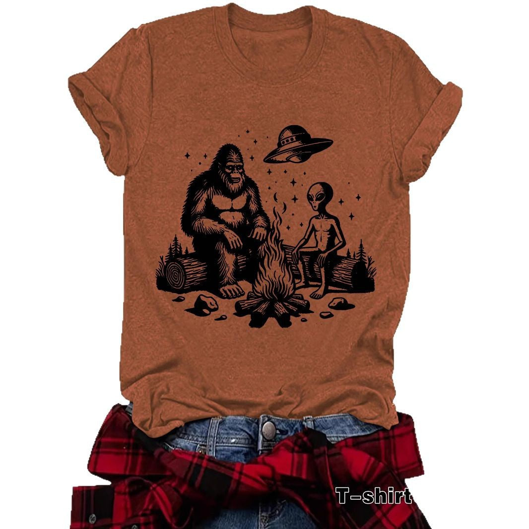 T-shirt imprimé animalier