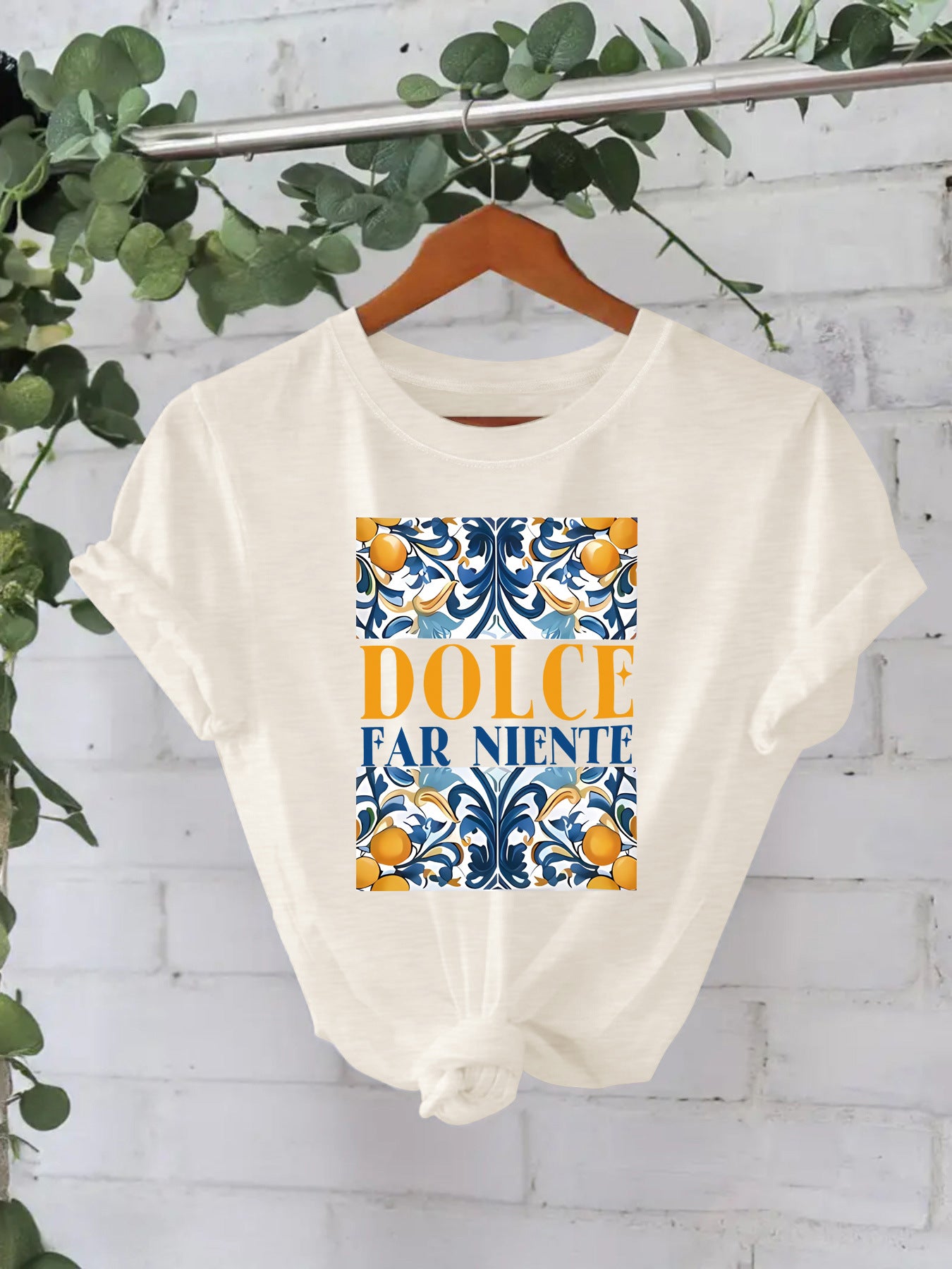 Camiseta con estampado DOLCE