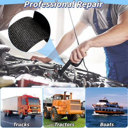 High Temperature Wire Harness Cloth Tape by PrimeCanada.Store, automotive-grade cloth-backed electrical tape.