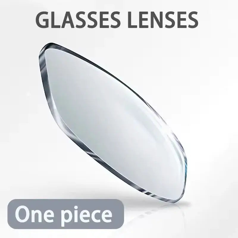 Real Time AI Translation Glasses, clear one-piece lens