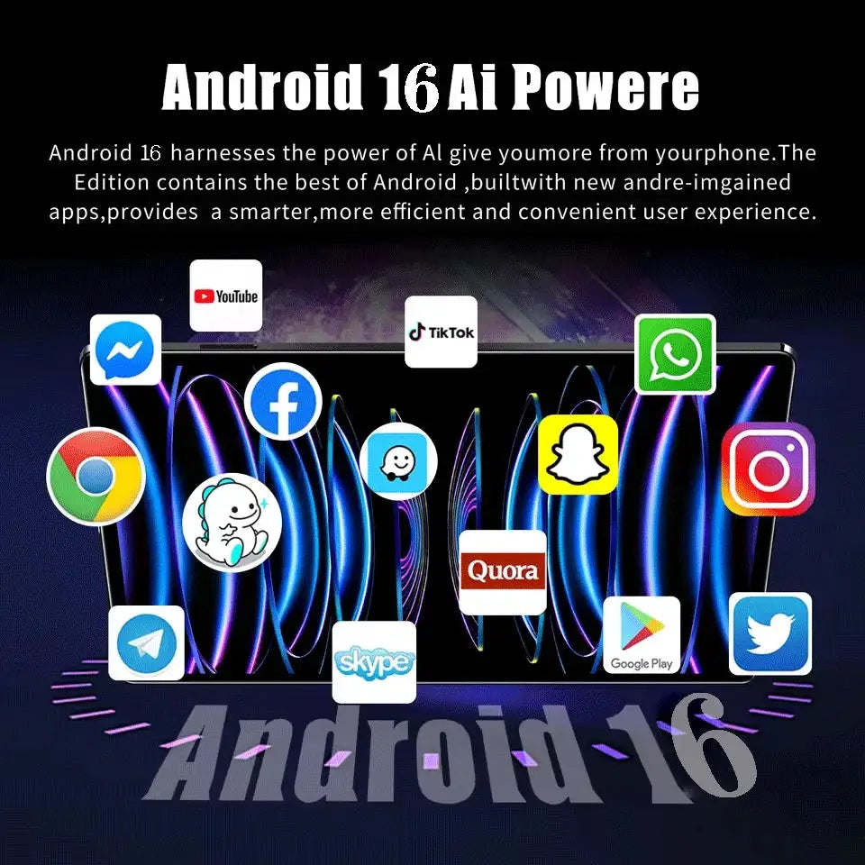 Pad 15 Pro 11-Inch Tablet, black Android 16 AI Power