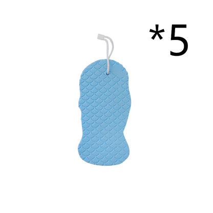 Esponja corporal 3D con patrón de escamas de pescado, bola de baño tridimensional