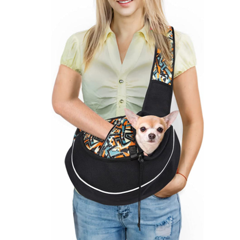 Bolso de viaje para mascotas, bandolera portátil para perros y gatos, productos para mascotas para mujer