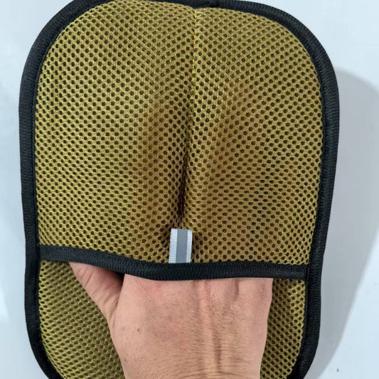 Guantes de depilación para mascotas, cerdas bidireccionales estáticas, limpieza fantástica del pelo