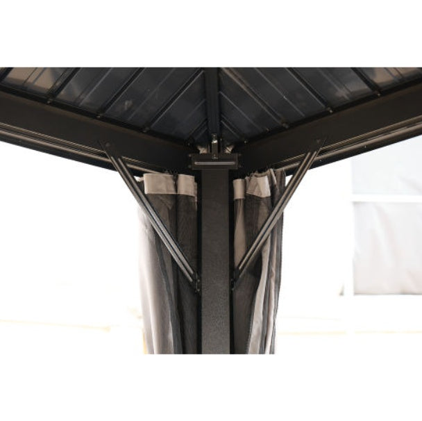 Cenador de patio 10x10FT, Cenador de aluminio