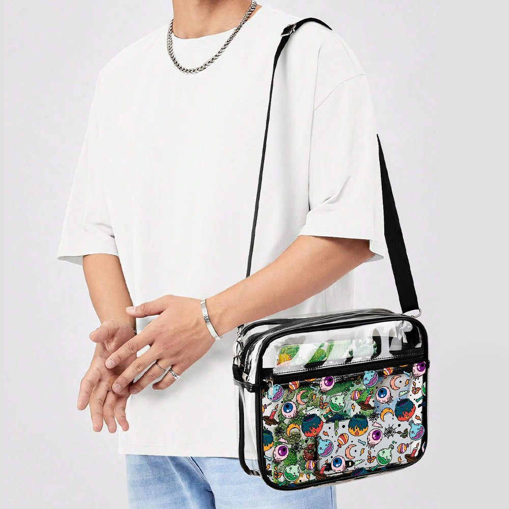 Transparent satchel set New