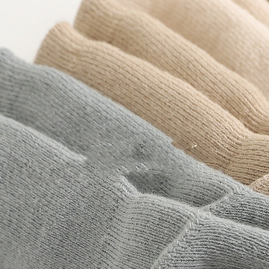 Chaussettes en coton peigné pour garçons et filles