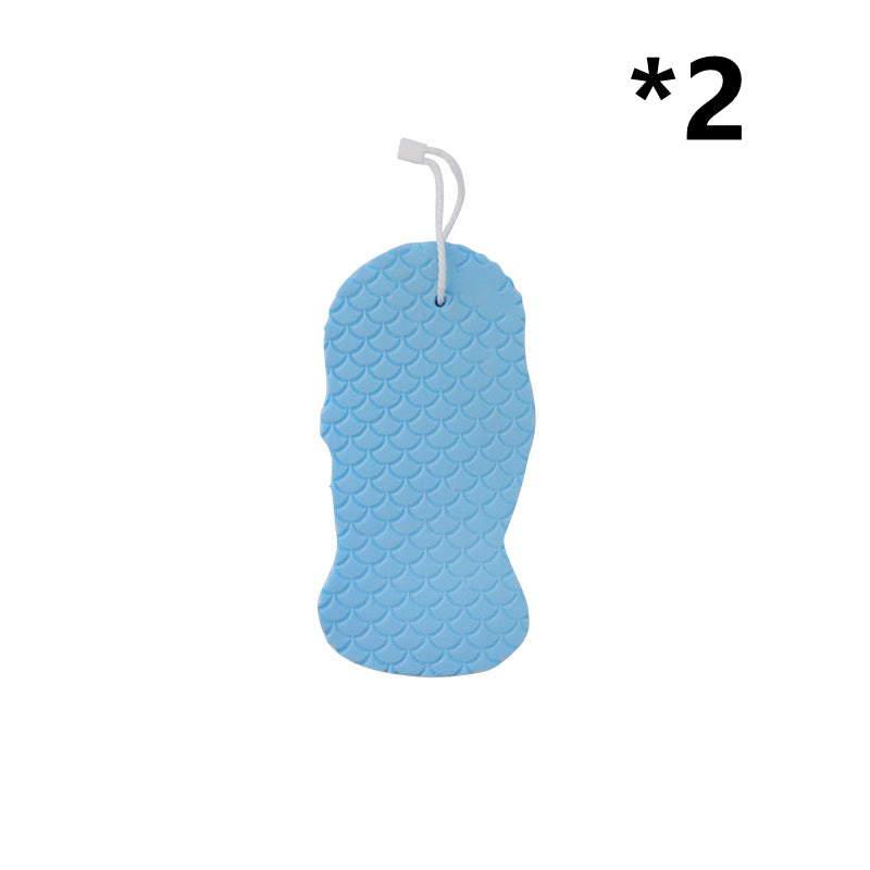 Esponja corporal 3D con patrón de escamas de pescado, bola de baño tridimensional