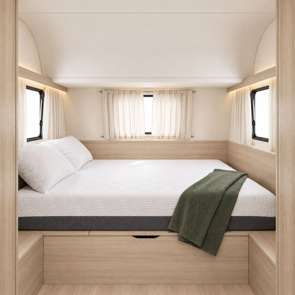8 Inch RV Bunk (75 X 30 In.) Firm Gel Memory Foam Mattress