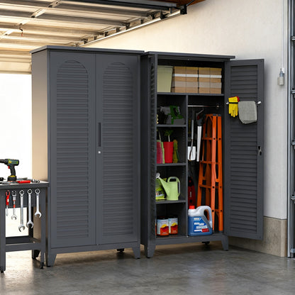 Armario metálico alto para herramientas de 73 pulgadas