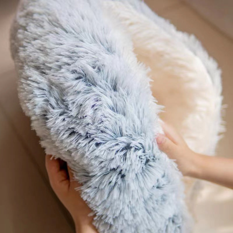 Lit pour chat semi-fermé, universel quatre saisons, avec couvercle en coquille, nid pour petit chien, fournitures pour animaux de compagnie d'hiver