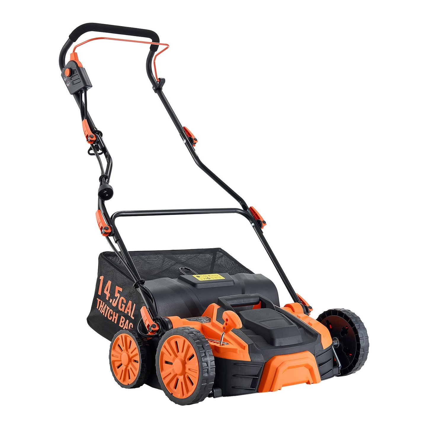 2-in-1 Electric Dethatcher And Scarifier, 16-Inch 15 Amp