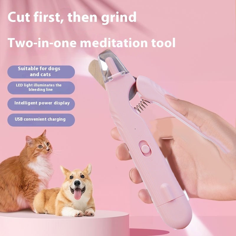 2 In 1 Pet Nail Clippers