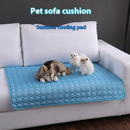 Alfombrilla de enfriamiento para perros, cama fría de verano para mascotas, extra grande para perros pequeños y grandes, accesorios para mascotas, manta duradera para gatos, almohadilla de hielo para gatos, manta, productos para mascotas