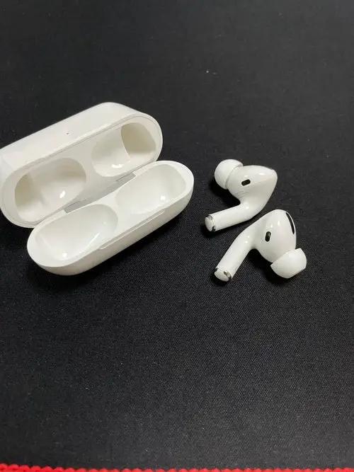 A3 AirPods Pro-style TWS wireless earbuds pair with white charging case