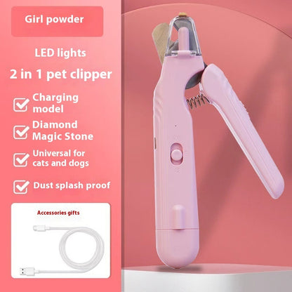 2 In 1 Pet Nail Clippers