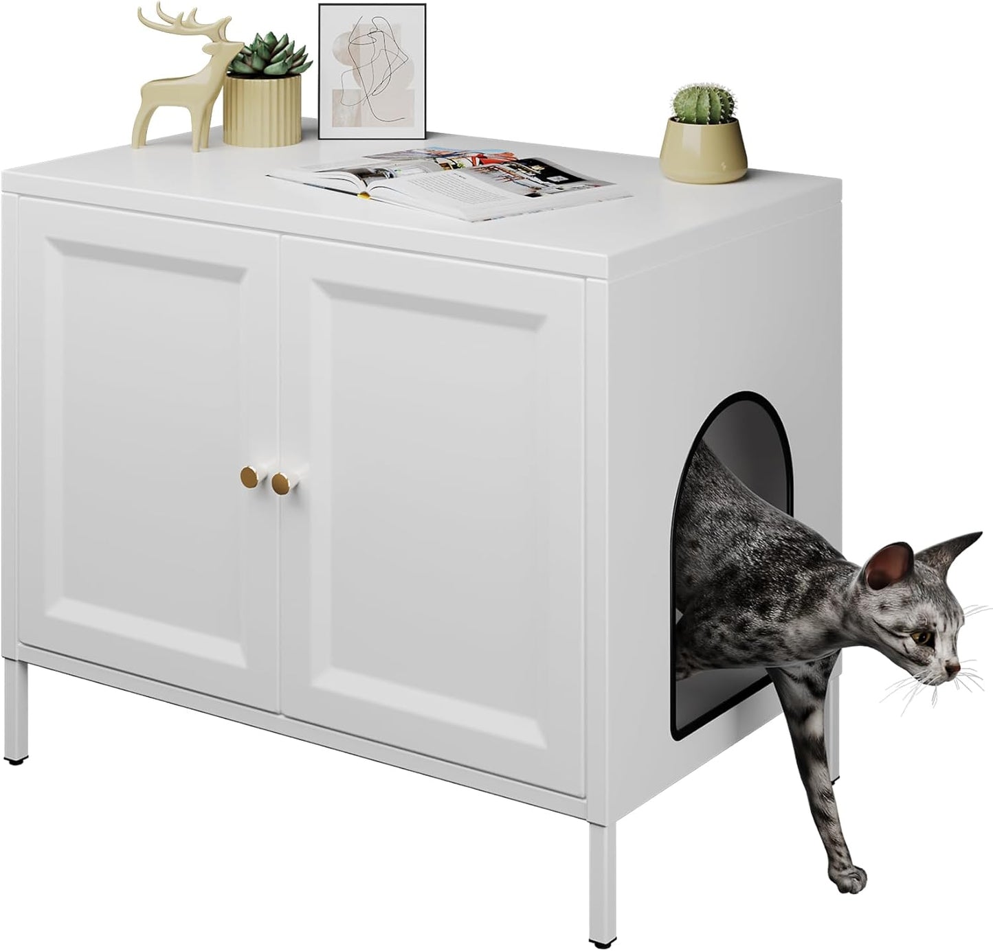 Mueble arenero para gatos