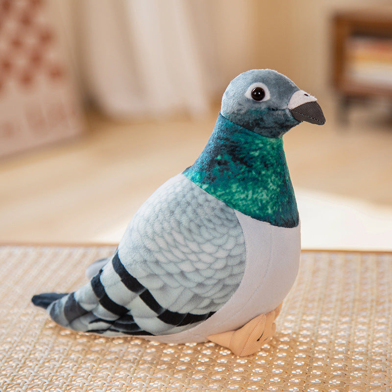 Peluche Oiseau Pigeon de Dessin Animé