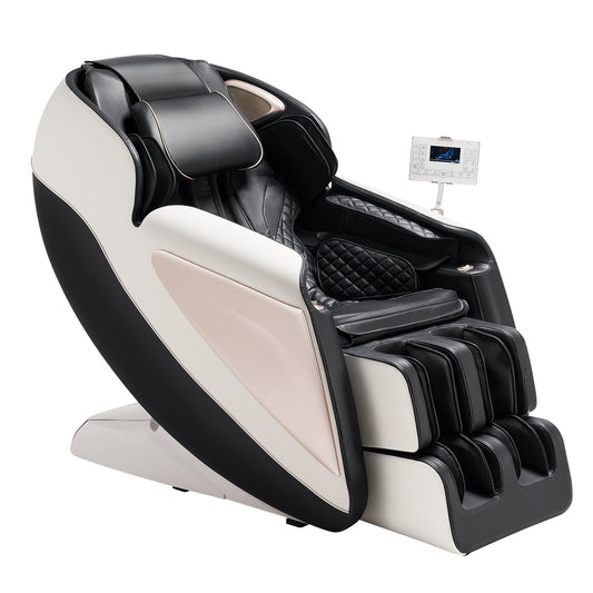 Fauteuil de massage corporel complet, inclinable 3D zéro gravité avec rail SL