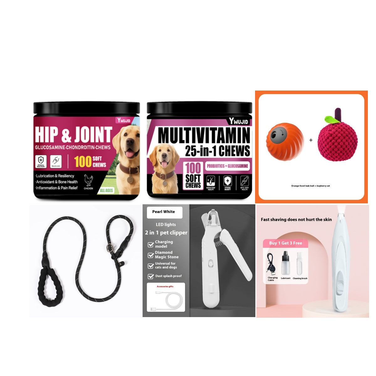 2 In 1 Pet Nail Clippers