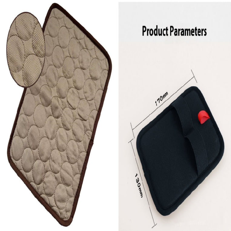 Tapis rafraîchissant en soie glacée pour chien, chat et autres animaux de compagnie, idéal pour l'été