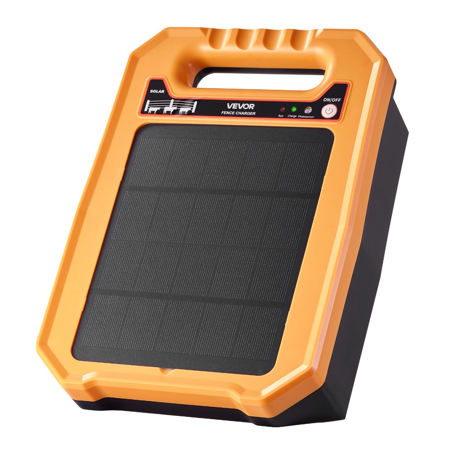 0.3J Solar Fence Charger 1.86 Miles Range Electric FenceEnergizer For Livestock