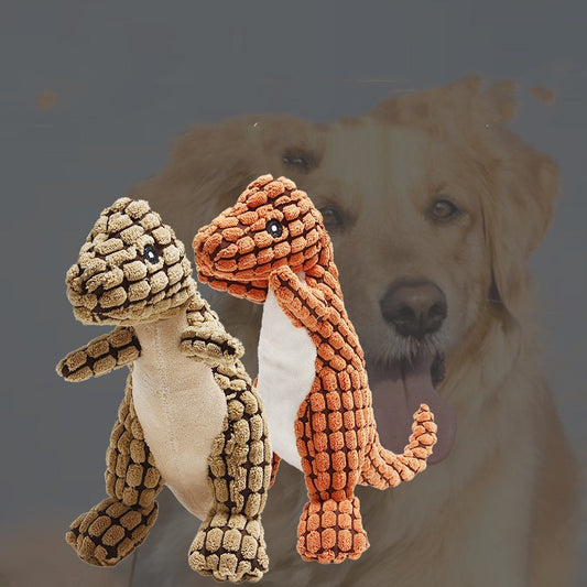 Jouet en peluche pour chien avec son, motif dessin animé mignon